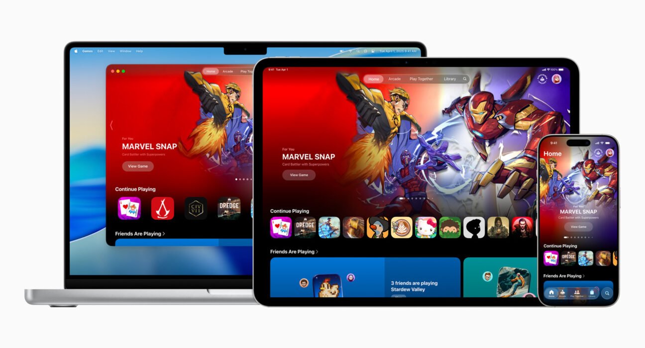 Introducing the Apple Games app- A personalized home for games and playing with friends